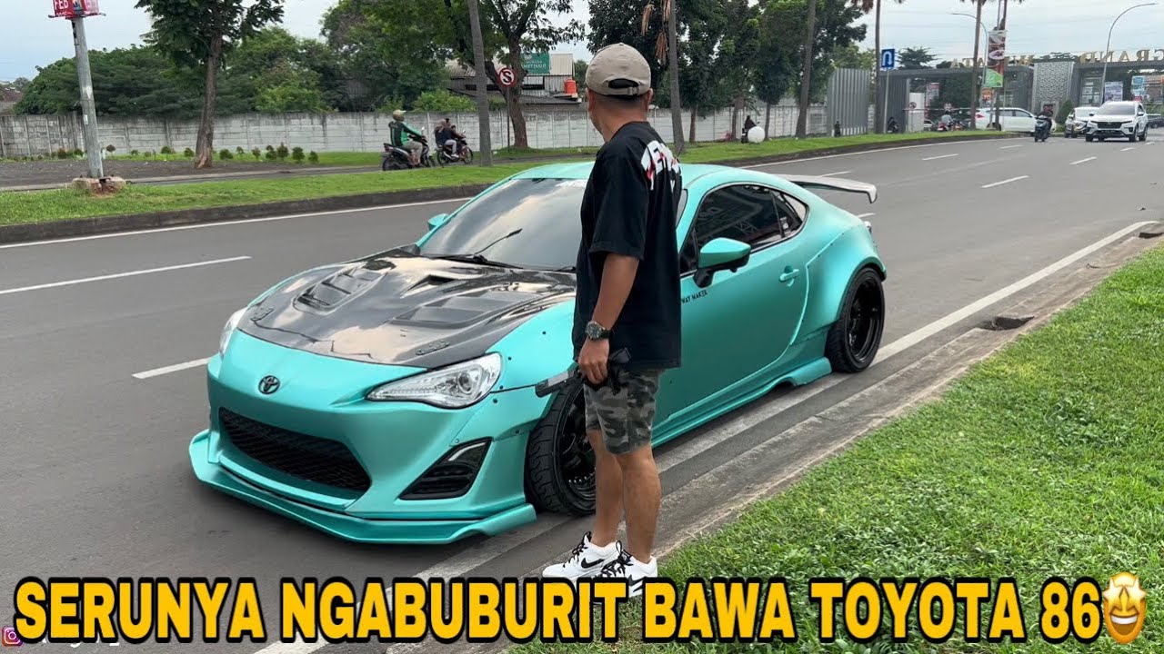 NGABUBURIT PERTAMA BAWA TOYOTA 86 AUTO JADI PUSAT PERHATIAN‼️