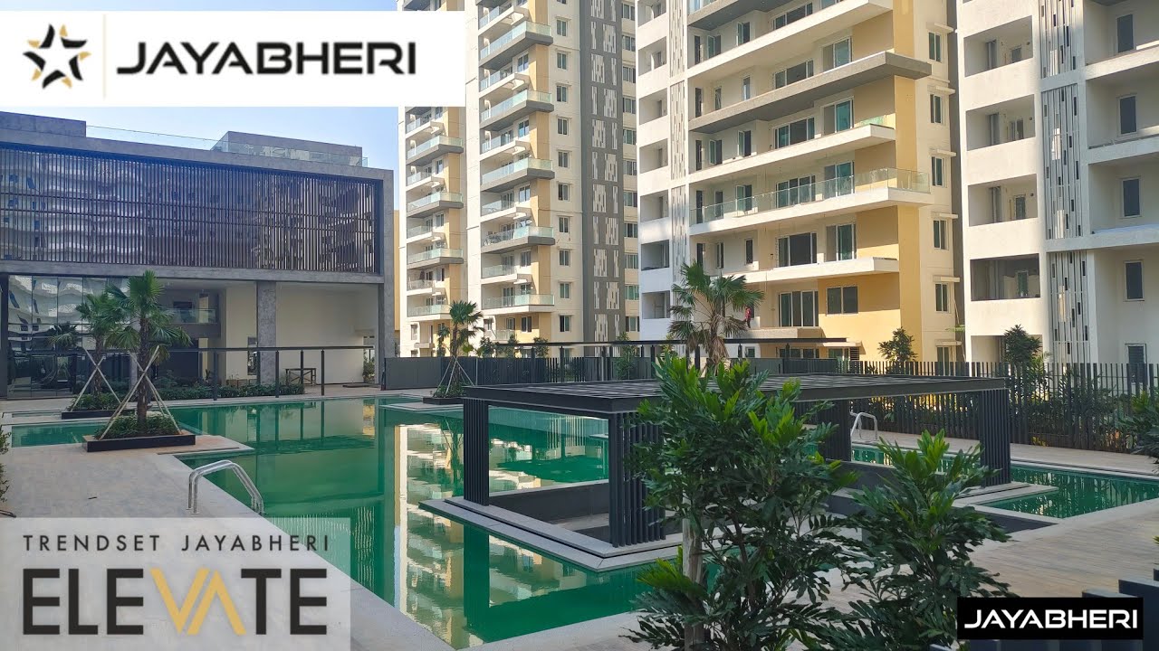 JAYABHERI HI-TECH CITY GATED COMMUNITY 3BHK FLAT FOR SALE HYDERABAD ELIP PROPERTY