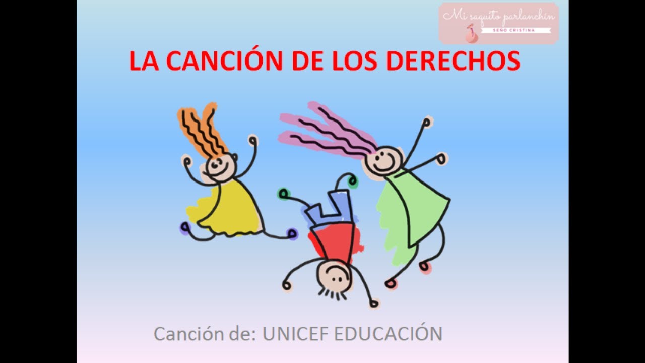 Canción de los derechos de Unicef y los lunnis con pictogramas
