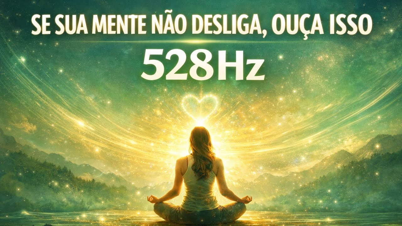 🌟 Se sua Mente não Desliga, Ouça Isso | Energia e Cura Profunda | Paz Interior | Frequency 528Hz 🌟