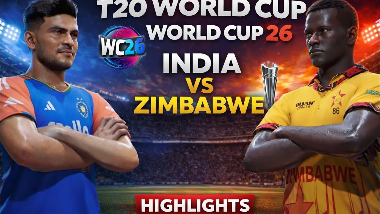 Cricket 26 world cup super 8 india vs Zimbabwe