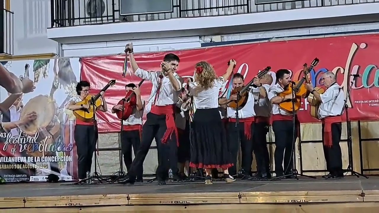 43 Festival de Verdiales Villanueva de la Concepción Panda Primera de Comares 