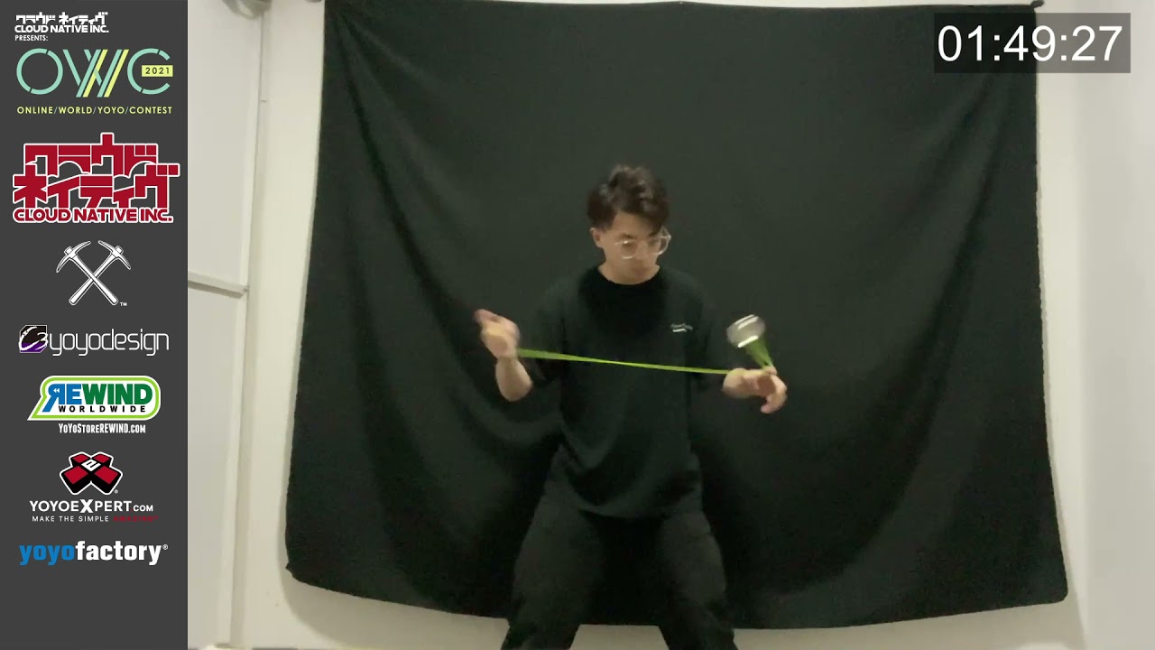 [OWYYC2021] 1A Final - Junyi Lin - ONLINE WORLD YOYO CONTEST 2021 Presented by Cloud Native