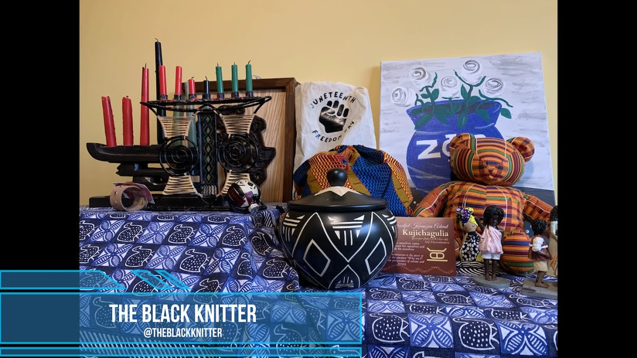 The Black Knitter Knitting Podcast Episode 4: It's a Kwanzaa Wrap!