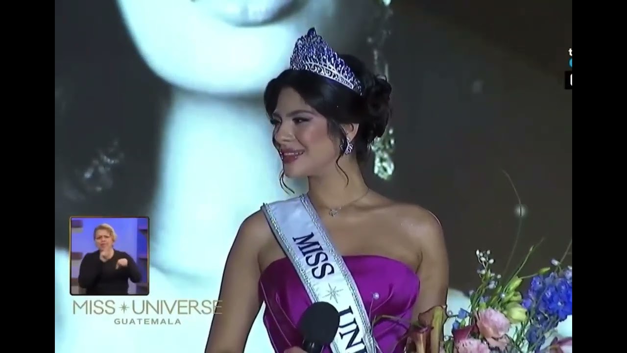 Sheynnis Palacios Miss Universe 2023 desde la gala final del Miss Universe Guatemala 2024.
