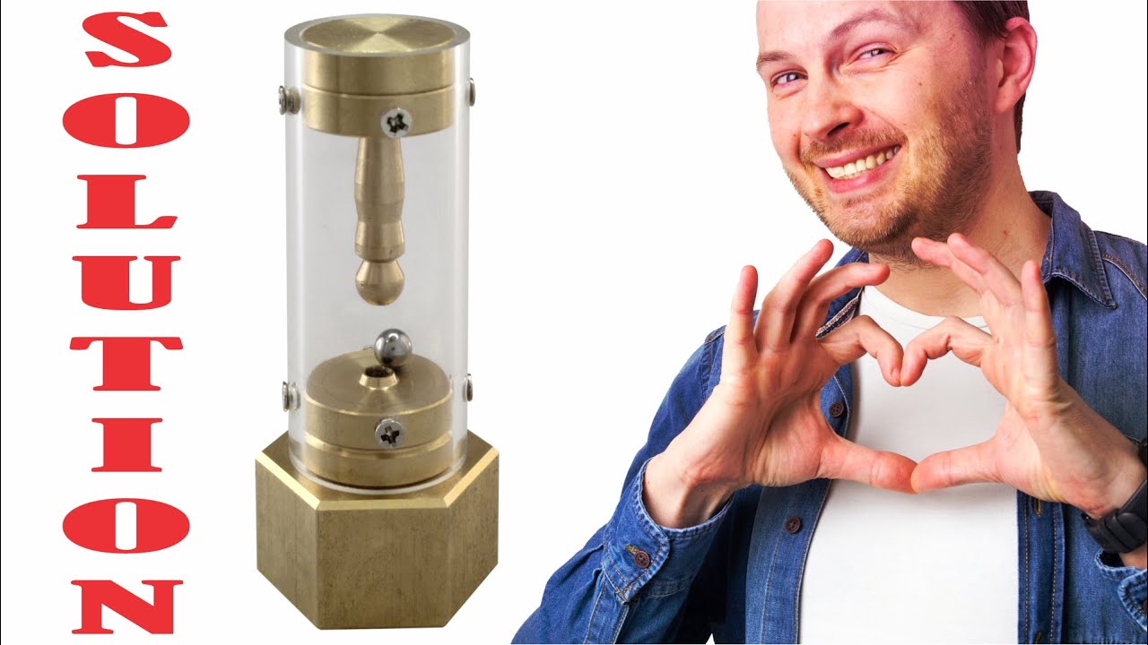 Houdini's Torture Cell from Mr Puzzle - Solution