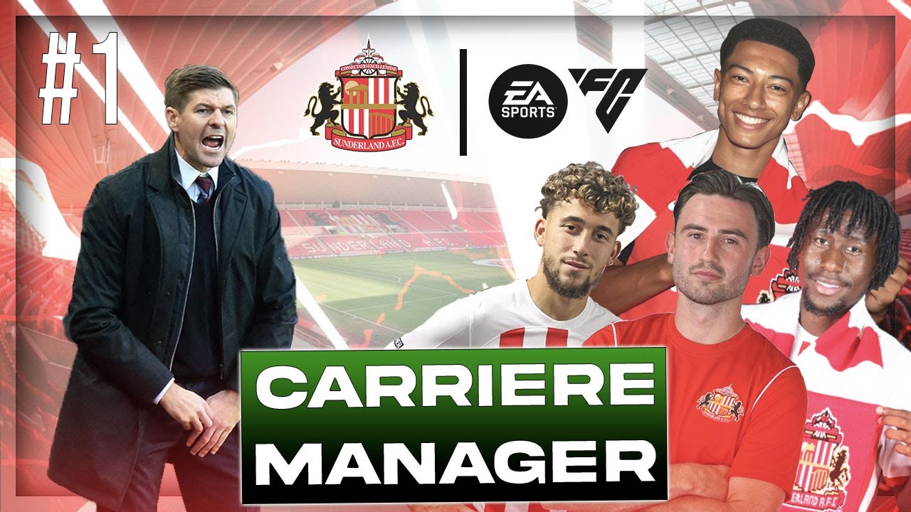 FC 24 | CARRIÈRE MANAGER SUNDERLAND : LA RENAISSANCE #1