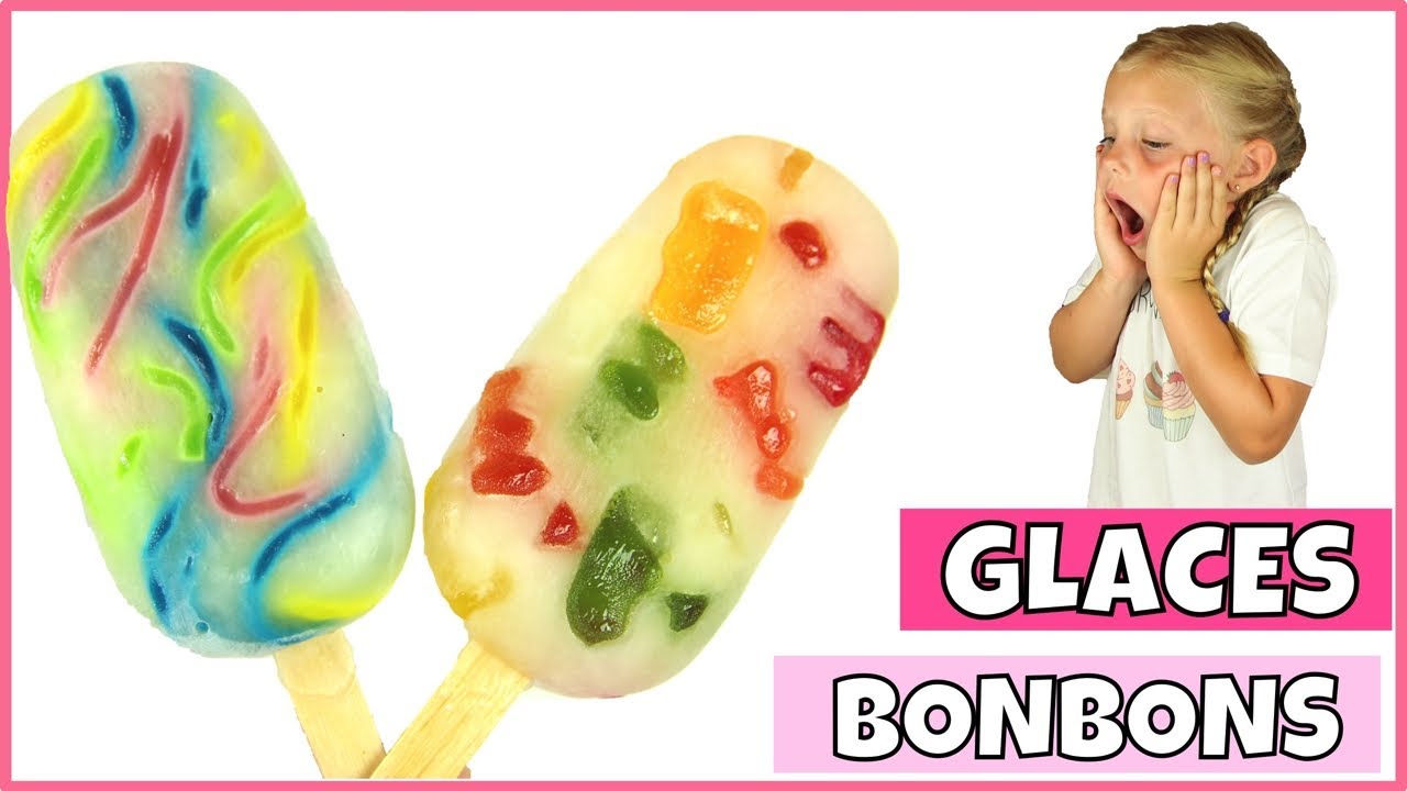 ♡• RECETTE GLACES BONBONS KAWAII | FACILE ET RAPIDE •♡