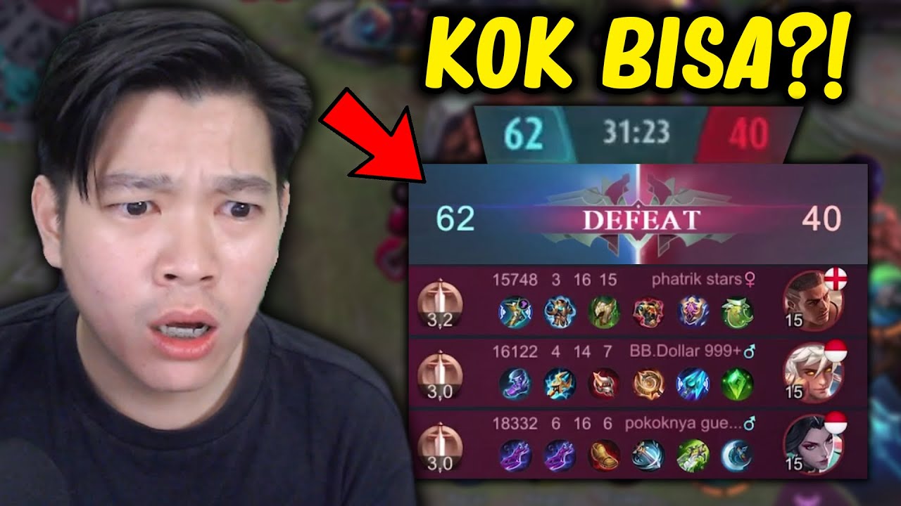 Game Paling Ga Masuk Akal, Musuh Bronze Semua Tapi Bisa Menang! - Mobile Legends