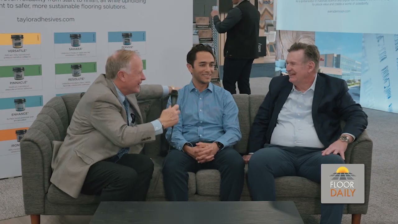 FloorDaily.net: Ralph Grogan & Ravi Mehra Discuss Avery Dennison's Growth Strategy with Taylor