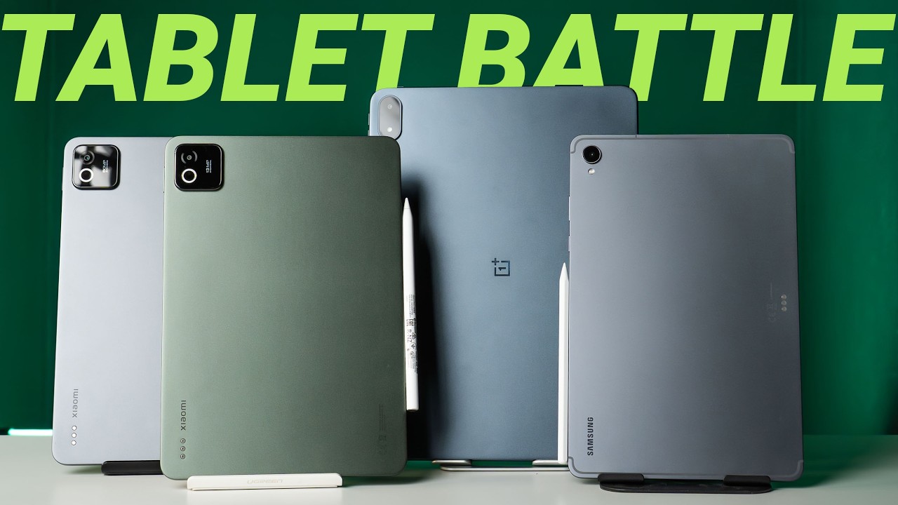 Победитель в соревновании 4 планшетов: Samsung S11 против Xiaomi Pad 8 против OnePlus Pad 3