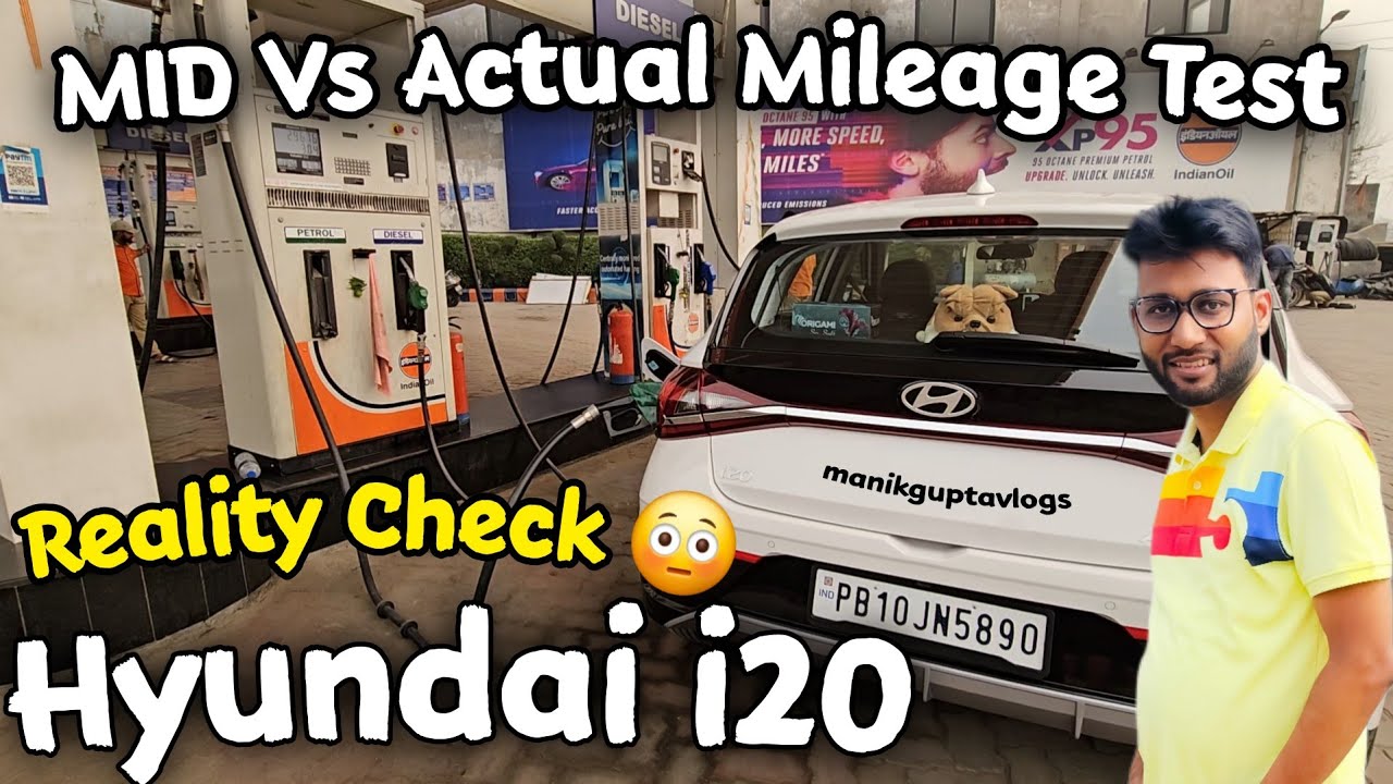 Hyundai i20 2025 Mileage⛽️MID Vs Actual Mileage Test | i20 asta 2025 Petrol Reality Test 🤐