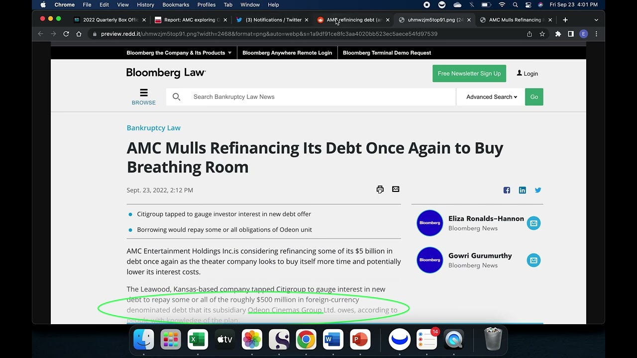 AMC refinancing debt (and maybe something MUCH bigger??)