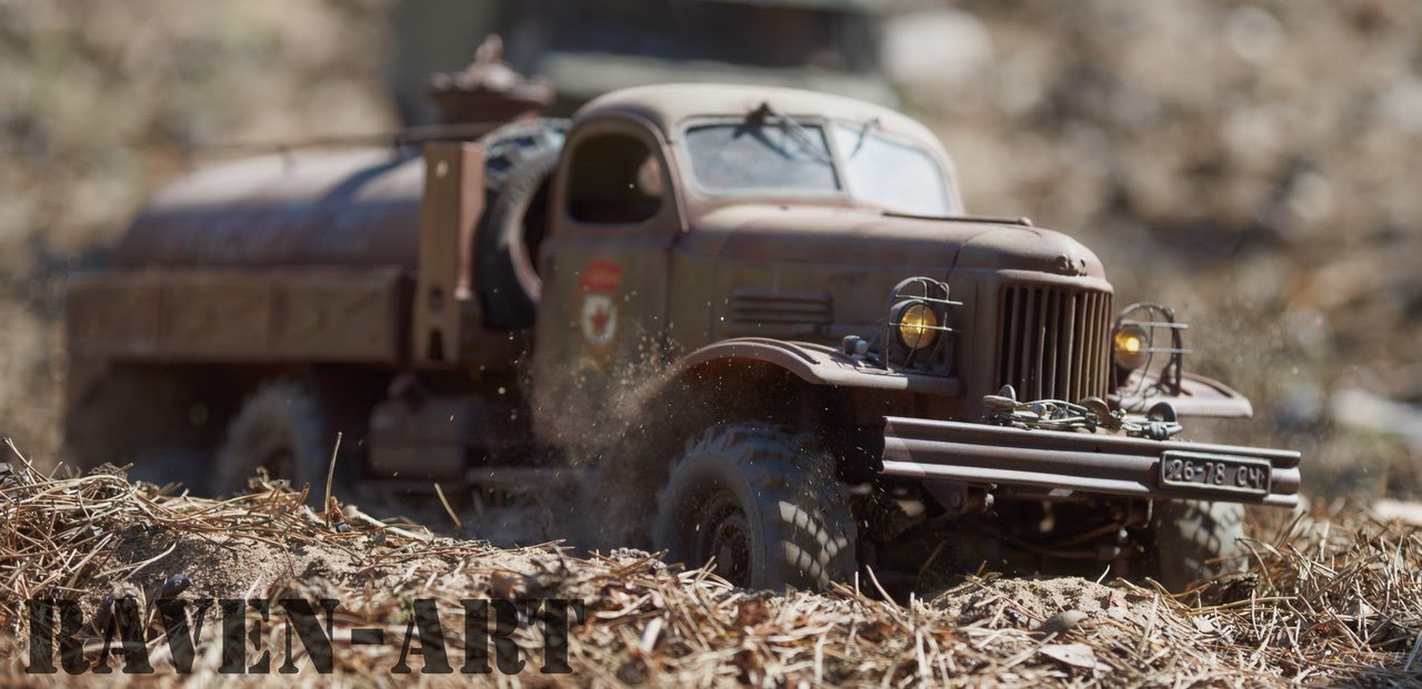 RC truck trial 1:10 , Zil 157 preview