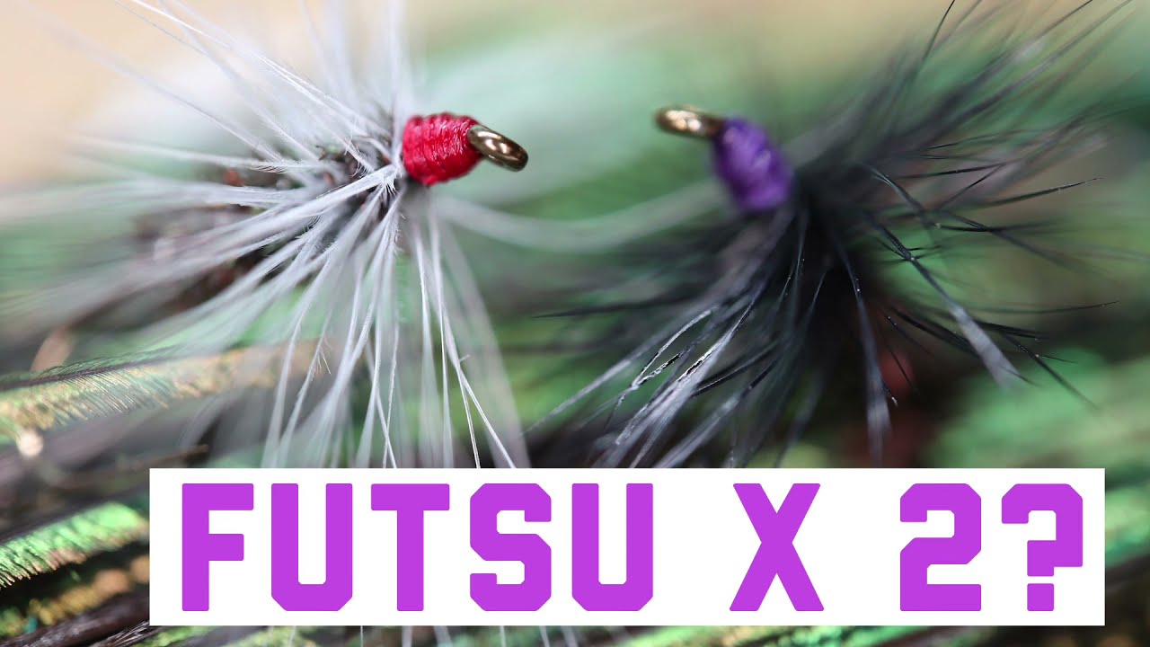 Futsu Kebari x 2 - Kurobe Headwaters and Cutcliffe Style Red Head