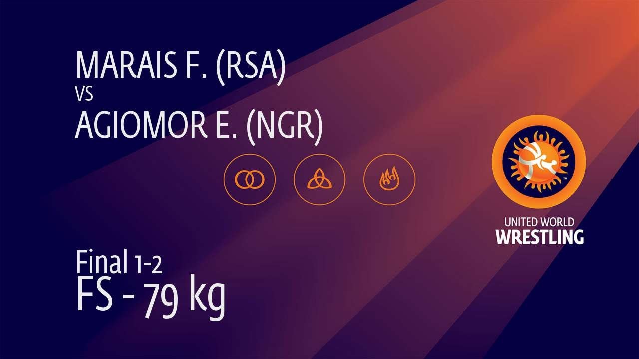 GOLD FS - 79 kg: F. MARAIS (RSA) v. E. AGIOMOR (NGR)