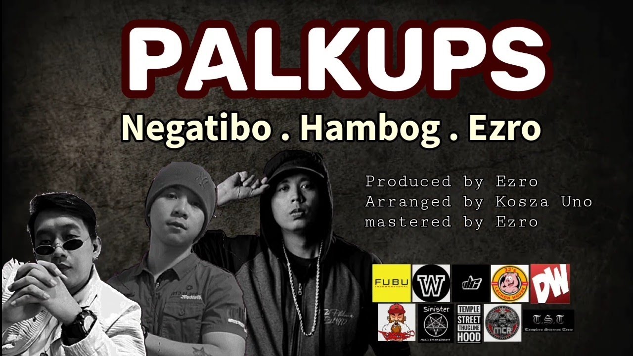 Palkups - Negatibo ft. Hambog & Ezro | Official Lyrics Video