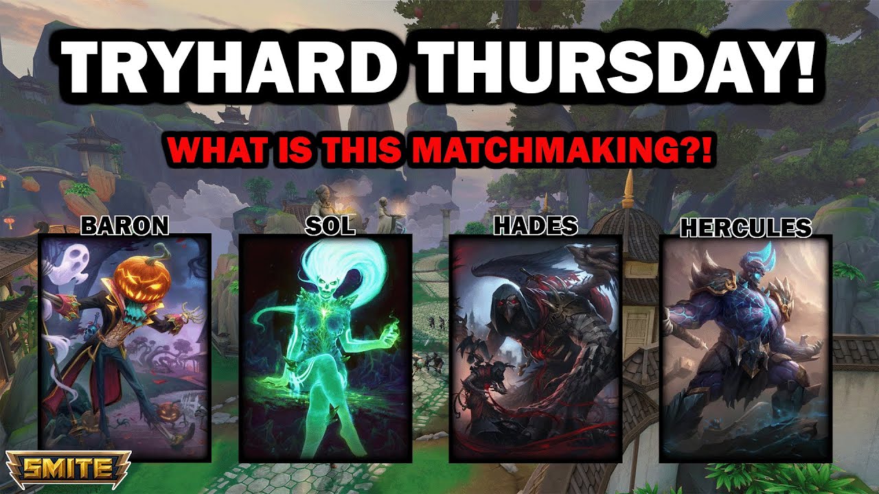 I HAD MORE THAN DOUBLE HIS MMR | TRYHARD THURSDAY