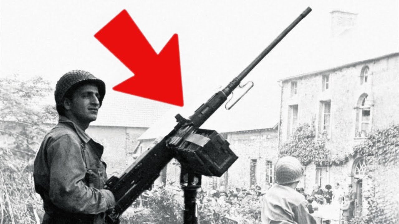 Тёмная причина, по которой немцы ненавидели американский M2 .50 Cal