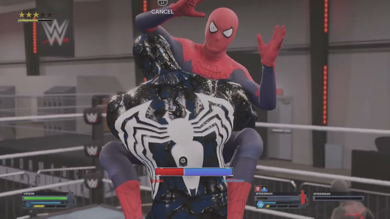 WWE 2K24_ venom vs ￼Spider-Man20250715174158