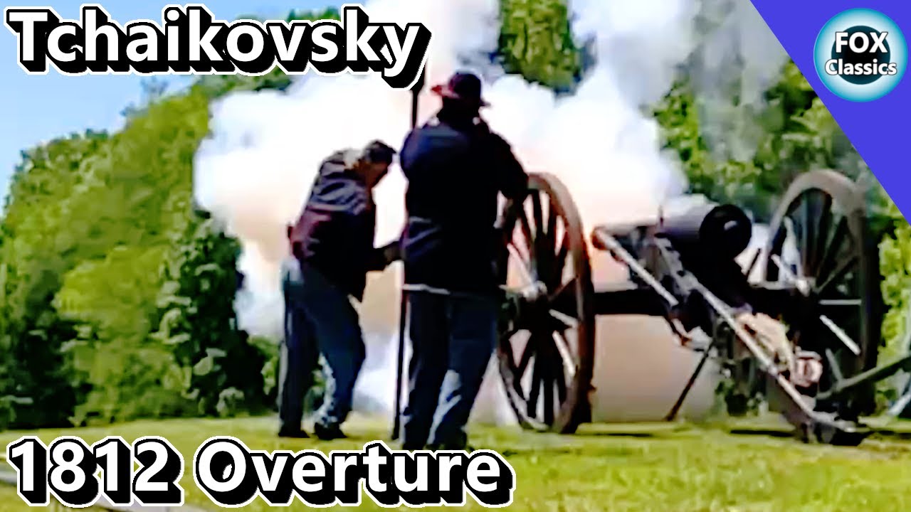 Tchaikovsky 1812 Overture (with Cannons!) Music Video