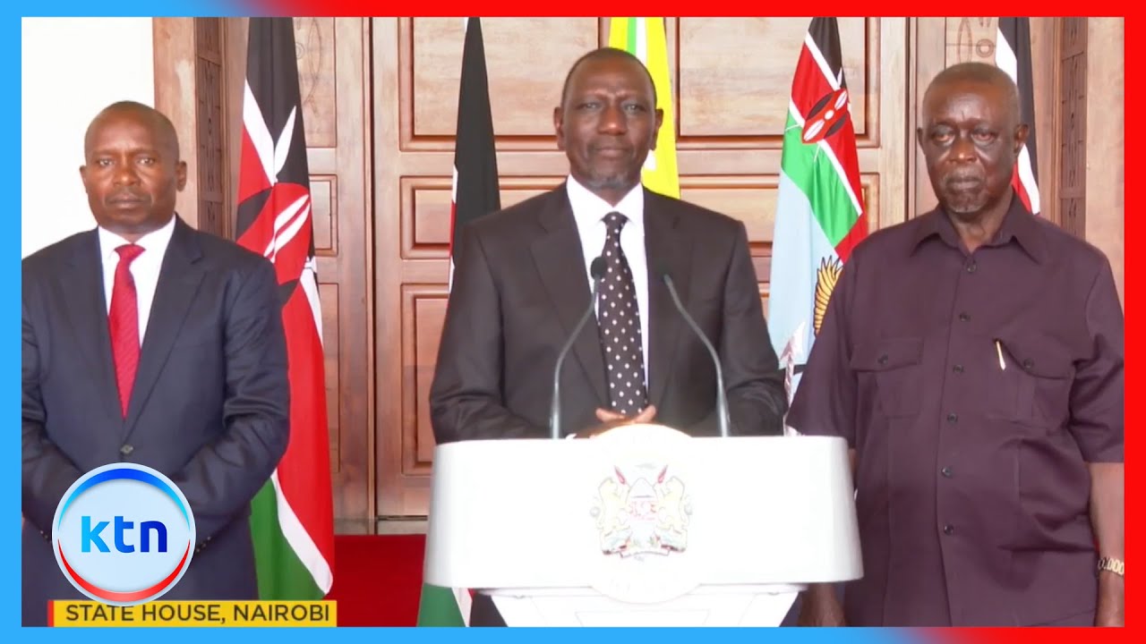 President Ruto addresses the nation after death of former PM Raila Odinga