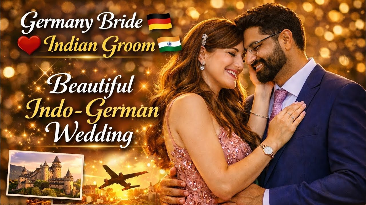 Beautiful Indo-German Wedding Teaser | Cinematic Wedding Film | Love story ❤️