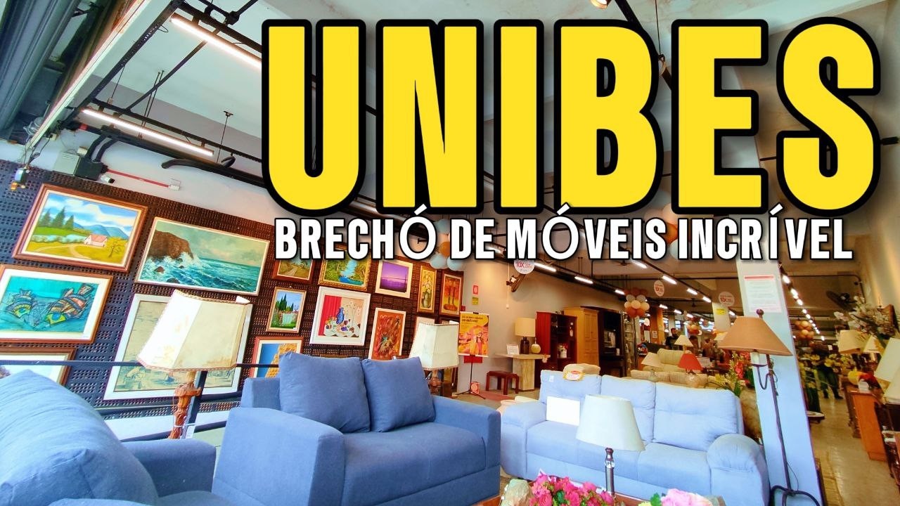 MUITOS ARTIGOS DE CASA NO BAZAR UNIBES - MELHORES BRECHOS DE SÃO PAULO