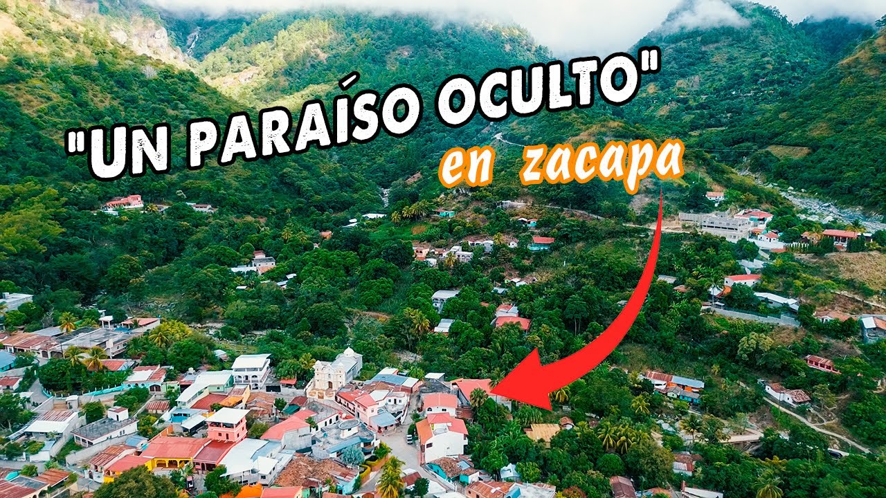Conoce el PUEBLO mas HERMOSO oculto en/Rio Hondo Zacapa Gt