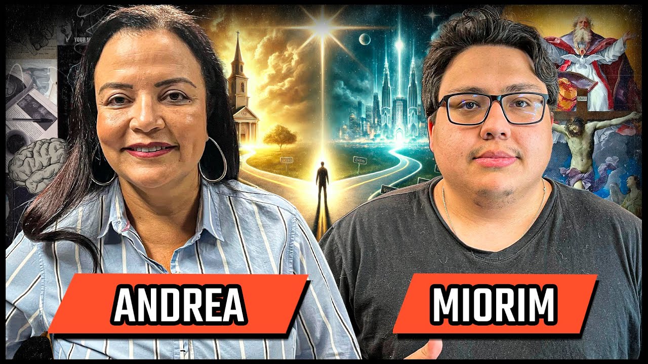 ANDREA VERMONT e MIORIM - DEBATE -  O LIVRE ARBÍTRIO EXISTE? - PODCAST 3 IRMÃOS #722