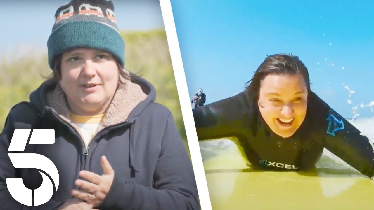 Susan Goes Surfing in Cornwall | Susan Calman's Grand Days Out | Channel 5