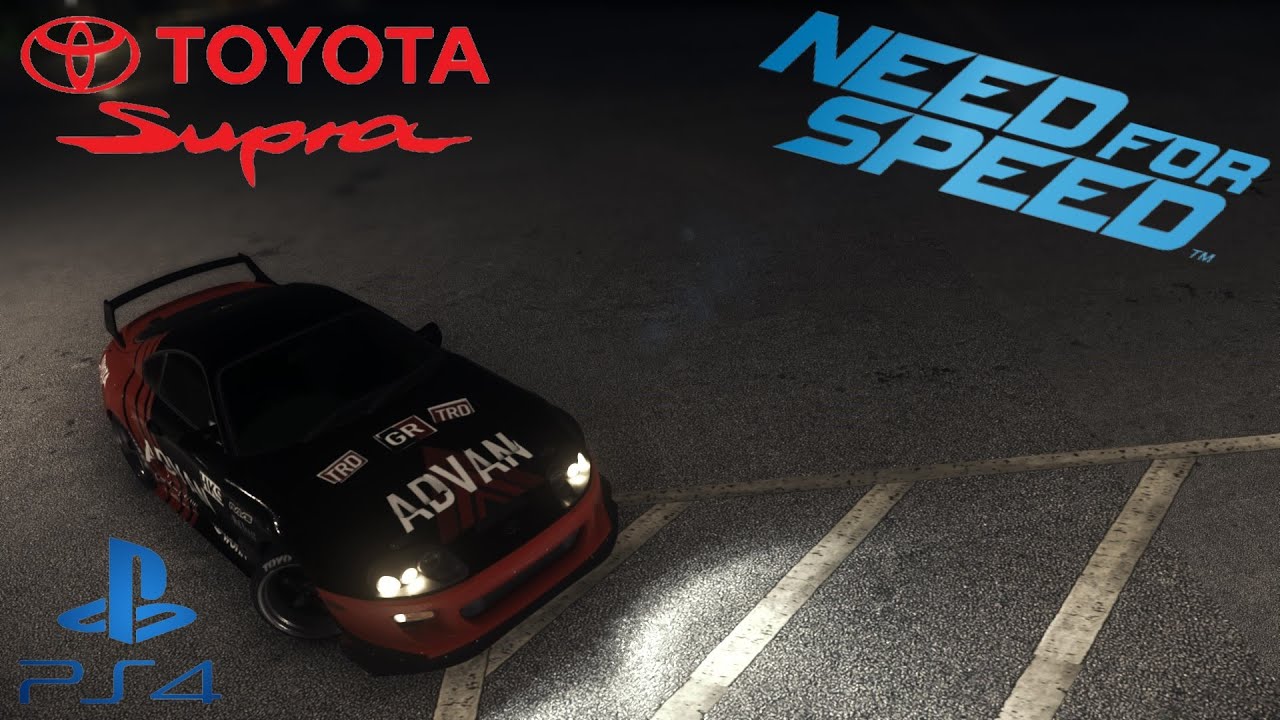 Need For Speed 2015 [PS4] | Customization | Toyota Supra SZ-R