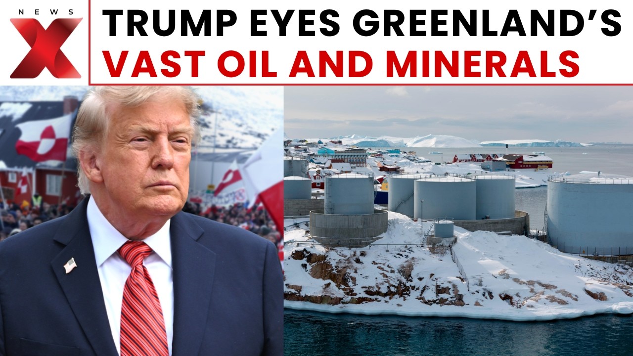 Greenland Oil And Mineral Exploration Trump Announces Major Plans For Strategic Arctic Island NewsX