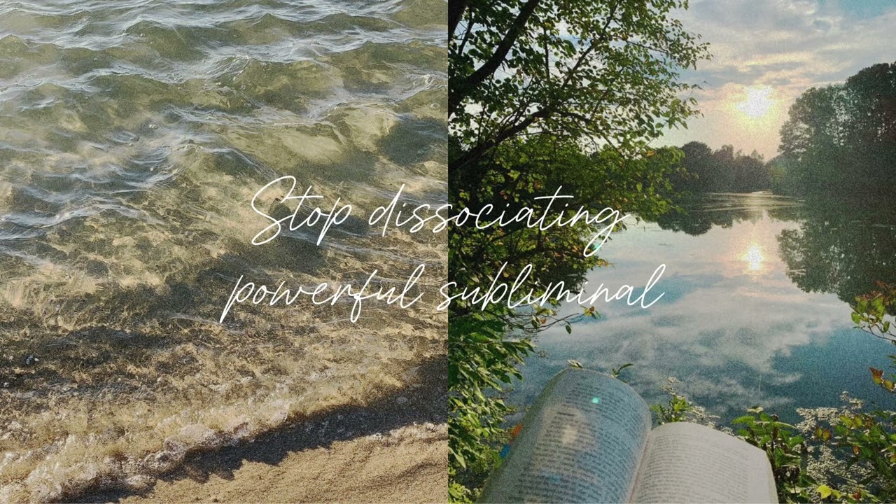 STOP DISSOCIATING SUBLIMINAL (warning: works in seconds!)