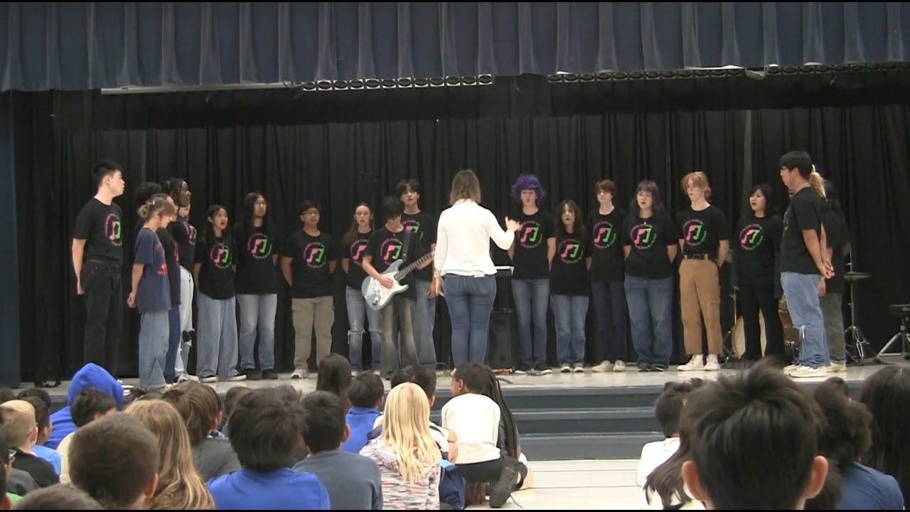 COHS Vocal Ensemble Elementary Tour Fall 2025