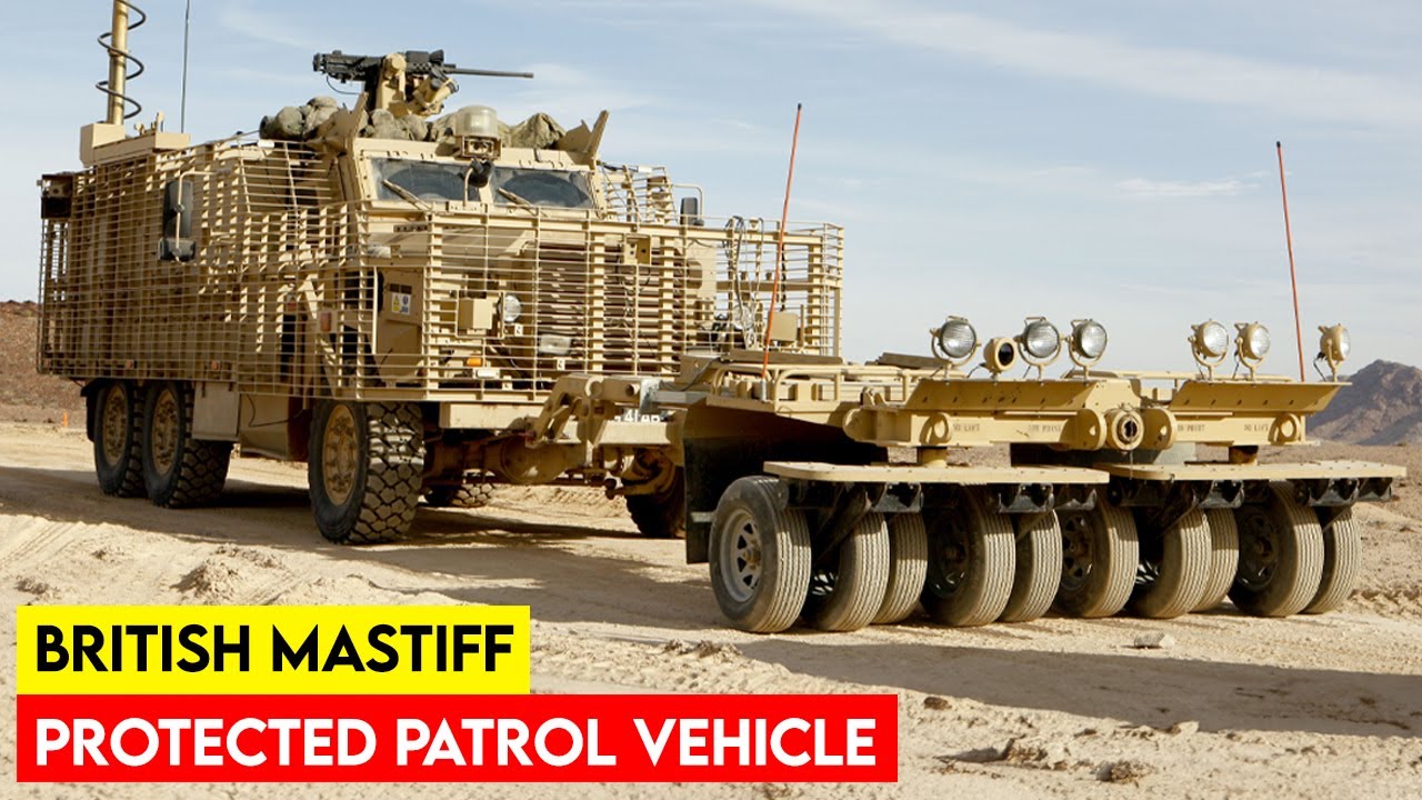 How UK’s Battle-Proven Mastiff Armoured Vehicles Will Help Ukraine Counter Putin’s Army