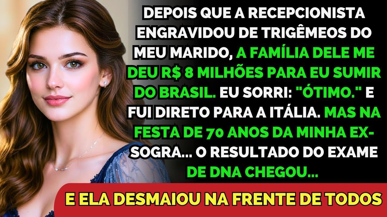 Recebi R$ 8 Milhões Pelo Divórcio. Na Festa Da Sogra, O DNA Chegou… E Ela Desmaiou