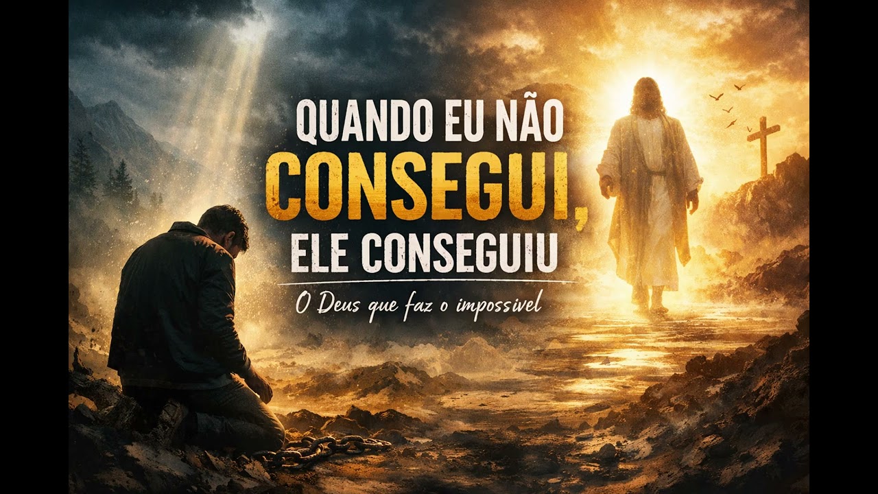 Quando Eu Não Consegui, Ele Conseguiu