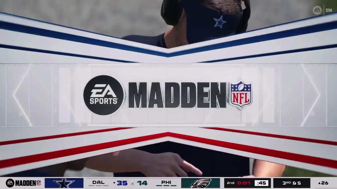 NFL, realistic broadcast.