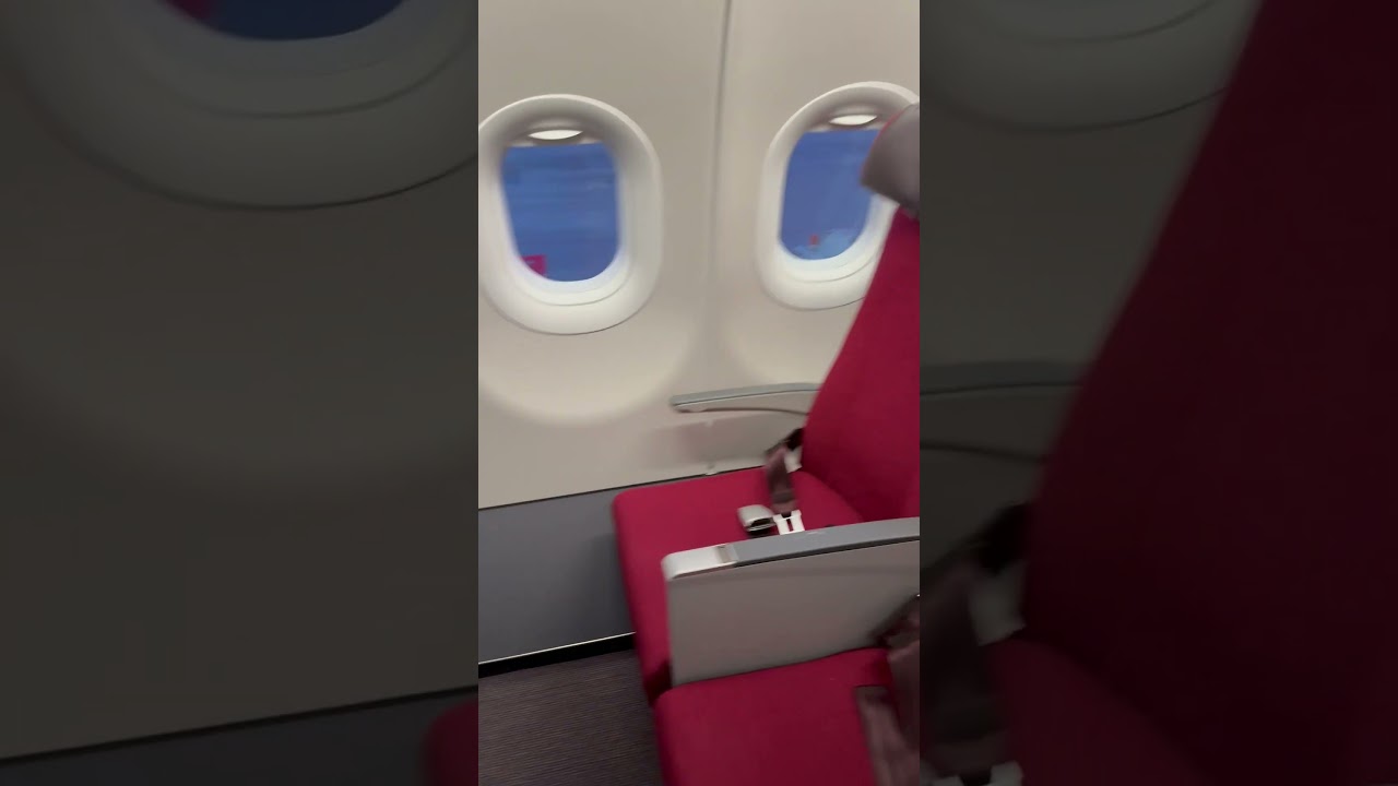 Brand new plane, lots of leg room in Premium Economy!  A 320 Neo @AirIndiaOfficialAI