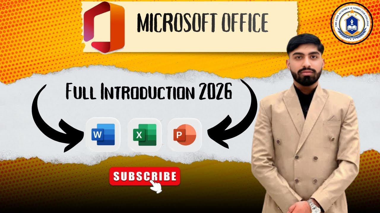 ||Full Introduction To MS OFFICE||By Sir Suffyan||#thegainacademy #msoffice #msword #msexel