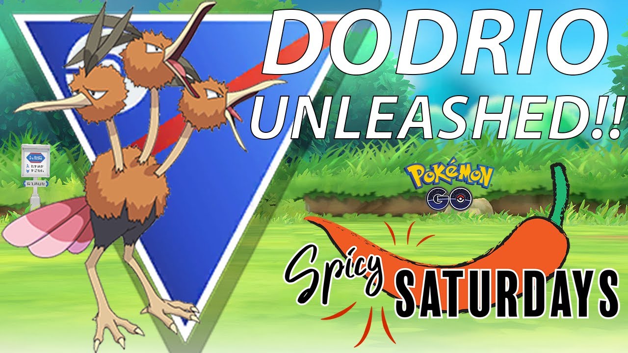 DODRIO BRAVE BIRDS THE KANTO CUP!! POKÉMON GO BATTLE LEAGUE: SPICY SATURDAY