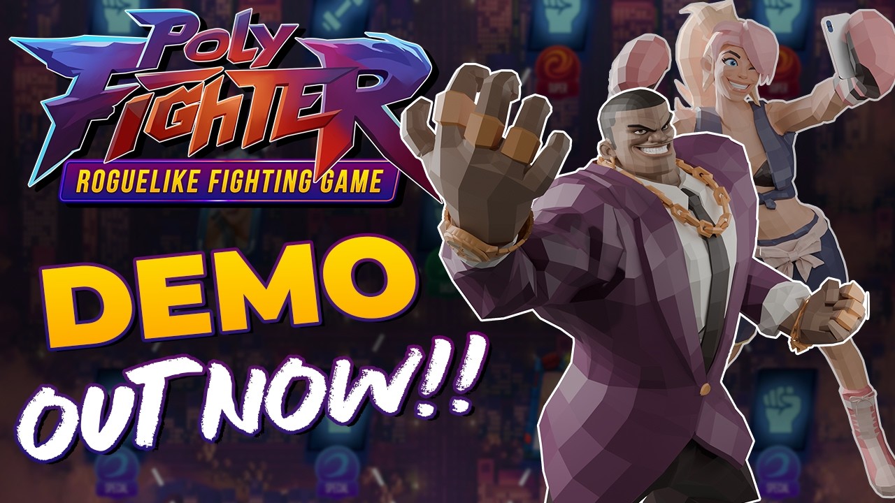 Poly Fighter: Roguelike Fighting Game | Official Demo Trailer