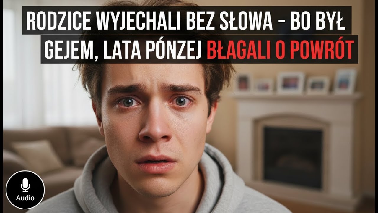 Rodzice wyjechali bez słowa – bo był gejem, lata później błagali o powrót.