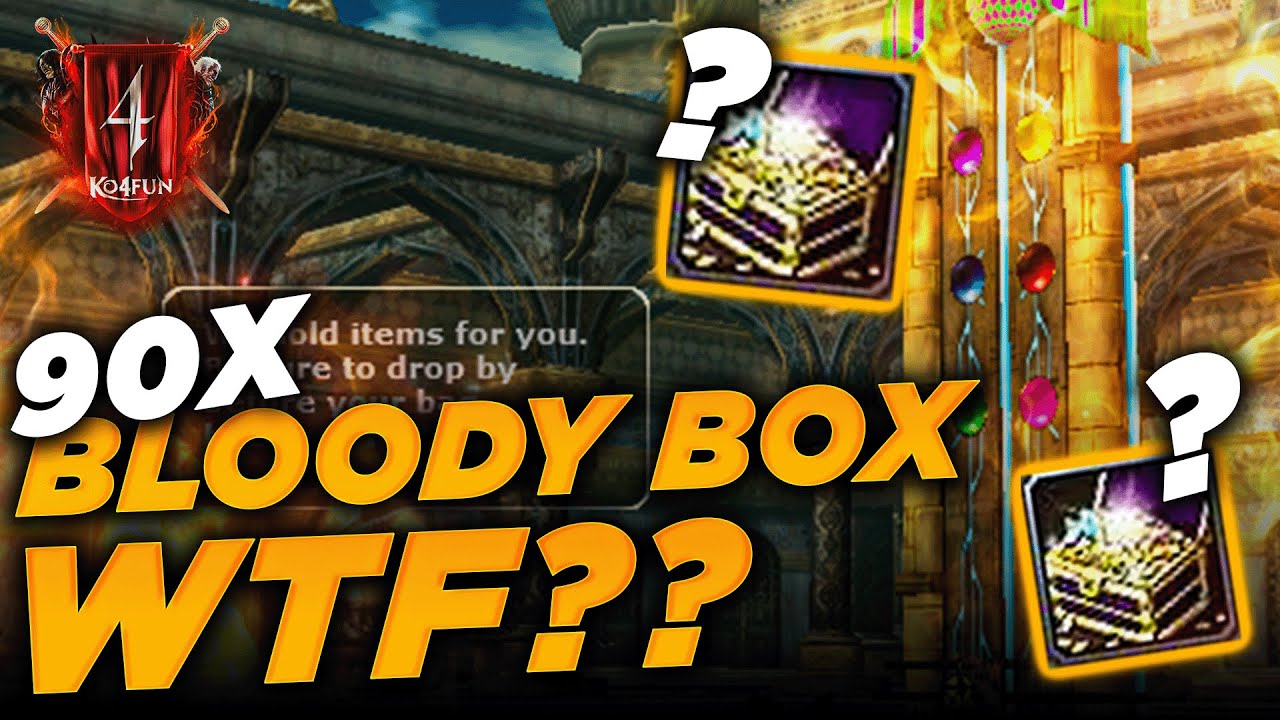 #KO4FUN 90x BLOODY BOX WTF #pvpserver #knightonline