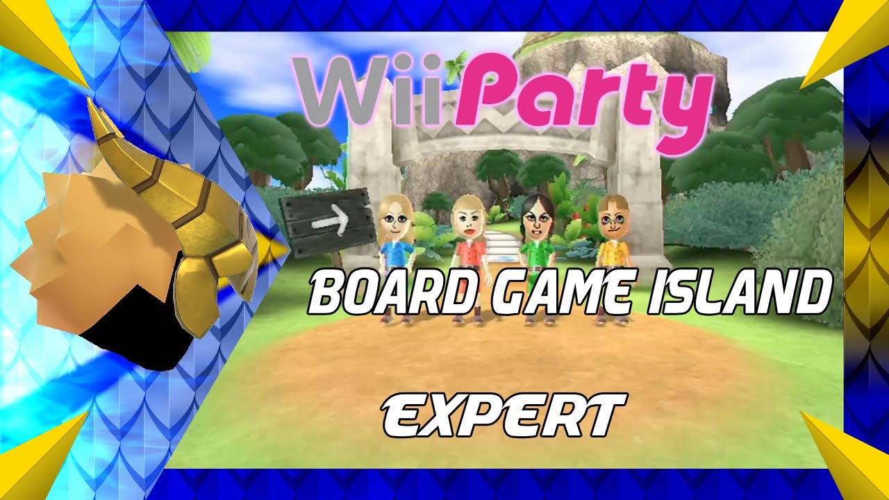 Wii Party - Board Game Island (Expert) Rumi vs Silke vs Eva vs Greg