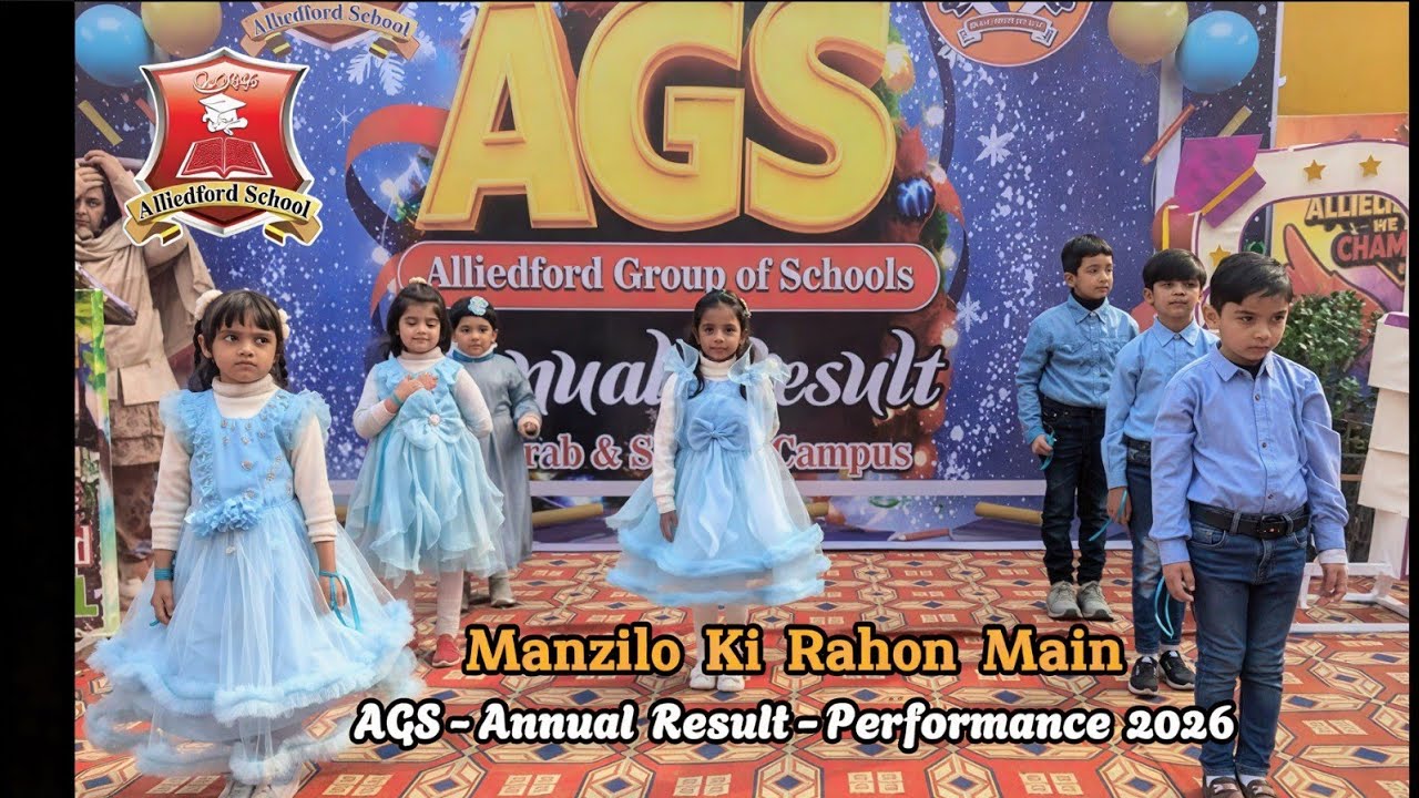 Manzilo Ki Rahon Main | AGS Annual Result Program | Tableau Performance