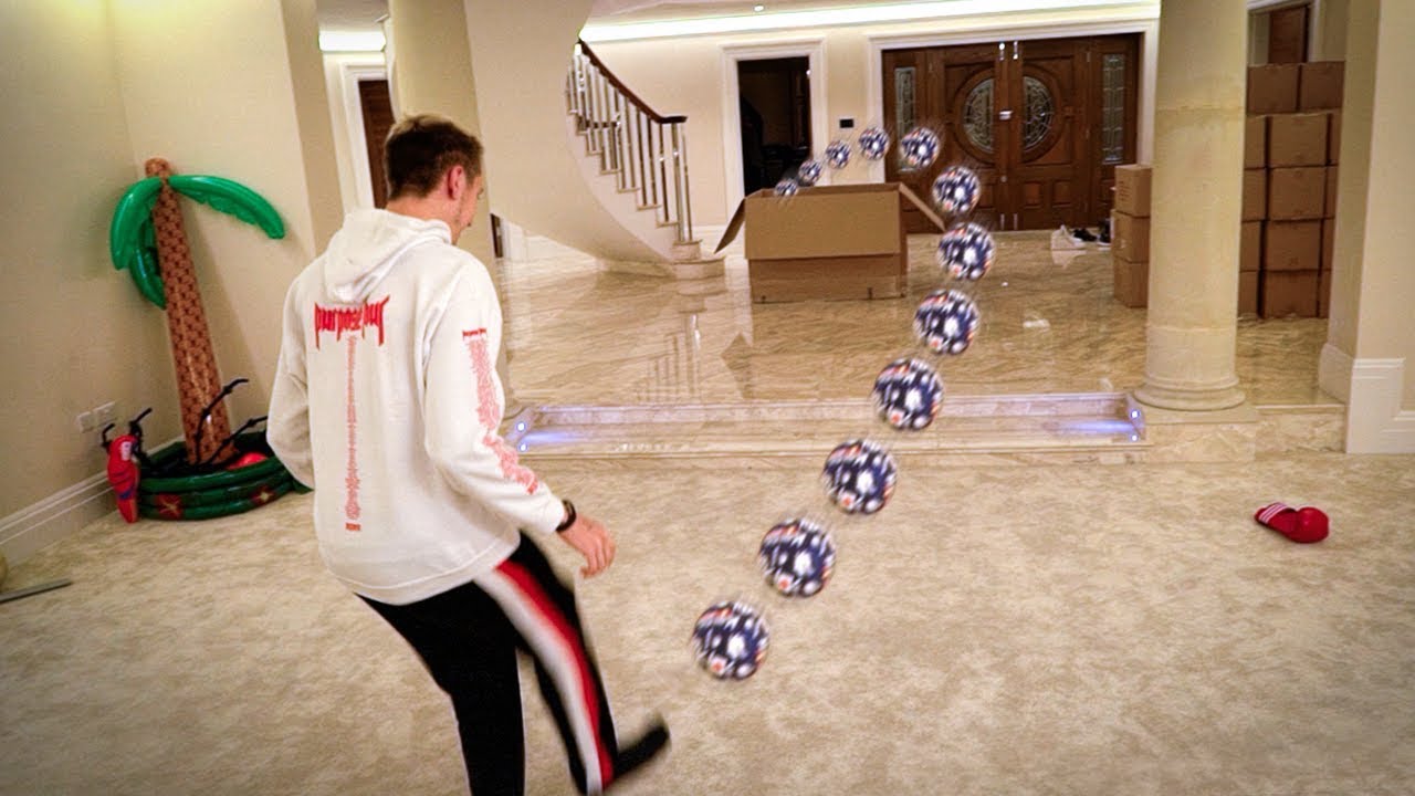 INDOOR FOOTBALL CHALLENGE!