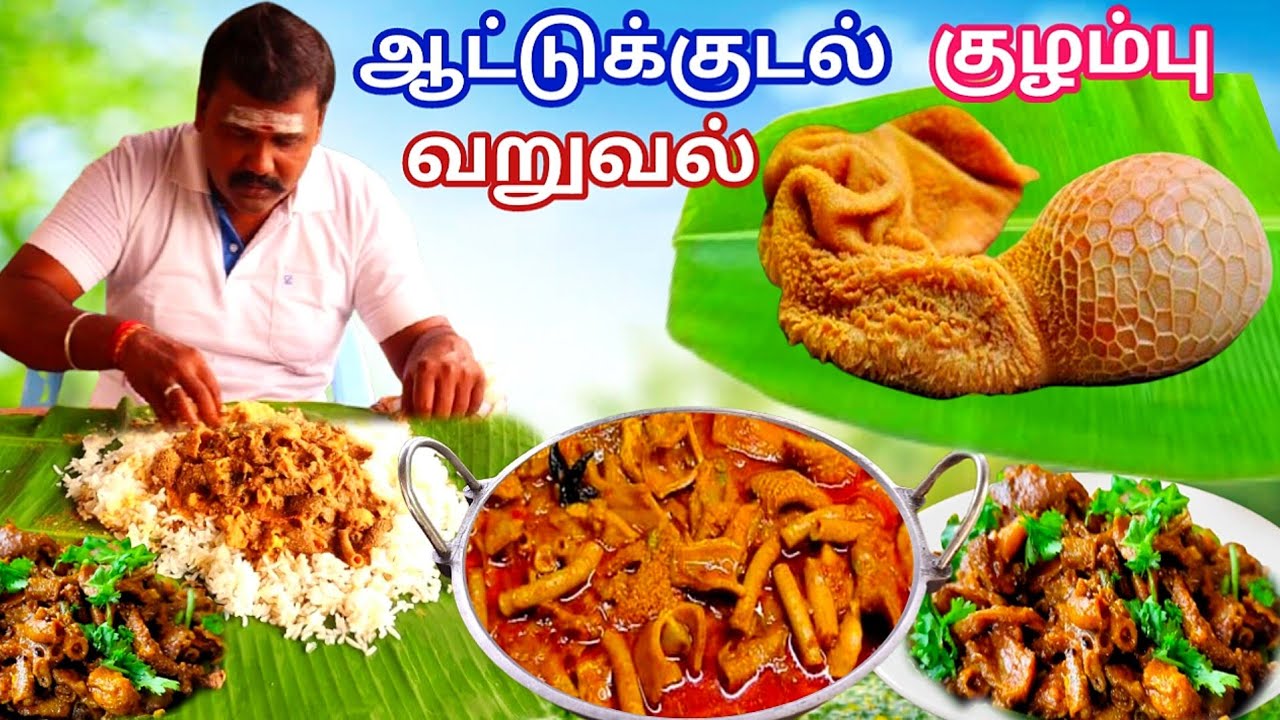  வீடே மணக்கும் ஆட்டுக்குடல் குழம்பு, குடல் வறுவல் | குடல்  குழம்பு எளிமையான முறையில் 