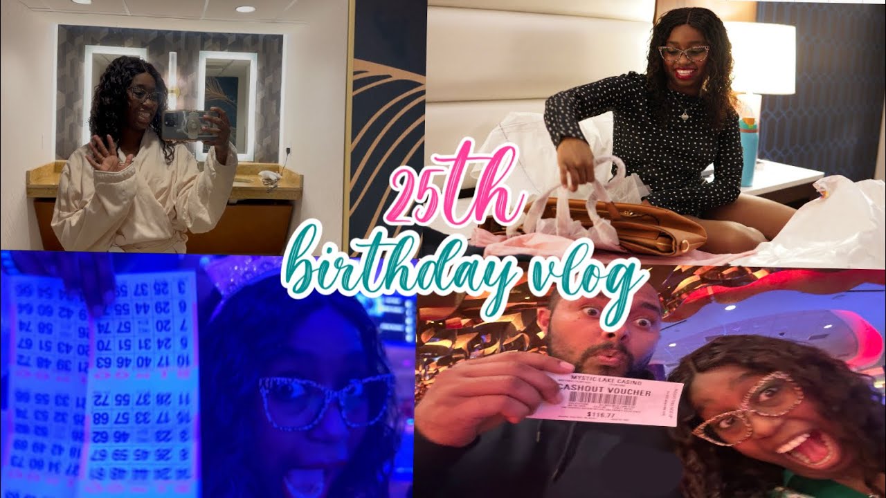 Birthday Vlog: Spa day, Casino, Bingo and more🎰🌯🧖🏽‍♀️